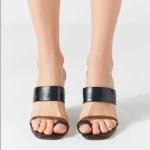 Urban Outfitters Heeled Sandals - Black